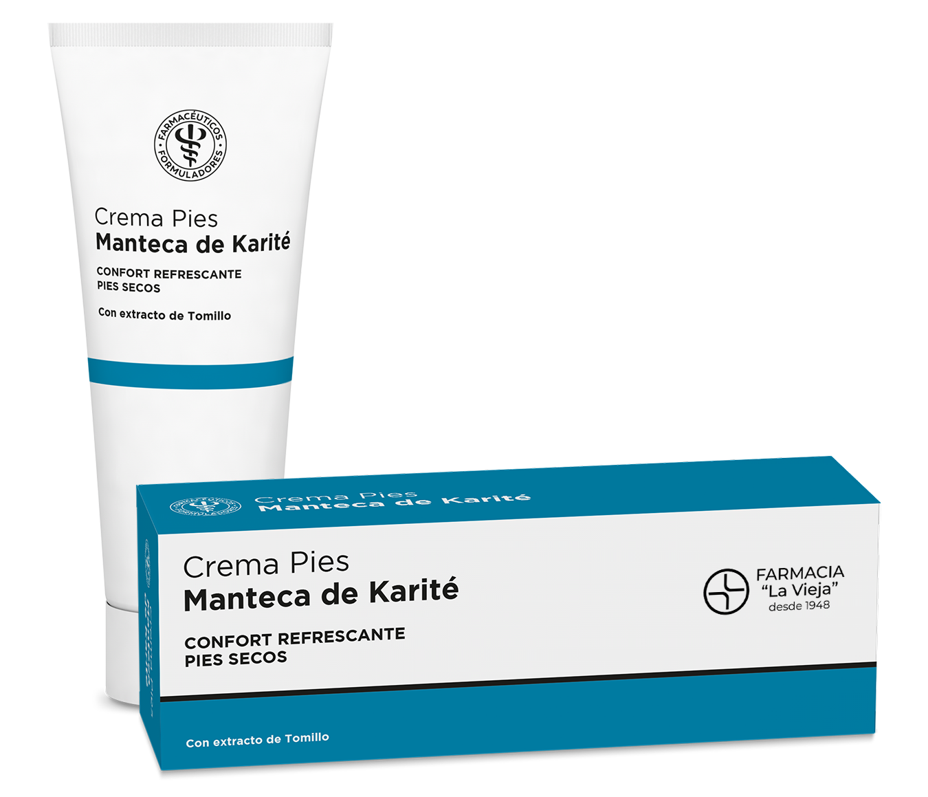 FCIA. LA VIEJA CREMA PIES MANTECA DE KARITÉ FPCCPS51S