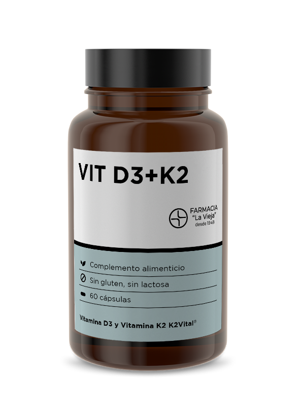FCIA. LA VIEJA VITAMINA D3 + K2 60 CAP FPD3K2Z0S