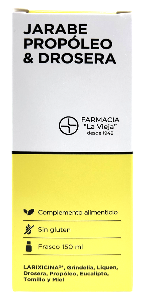 FCIA. LA VIEJA JARABE PROPOLEO Y DROSERA 150ML FPAASP62S