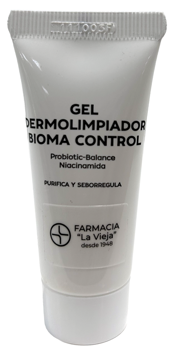 FCIA. LA VIEJA GEL DERMOLIMPIADOR BIOMA CONTROL 20 ML MINITALLA